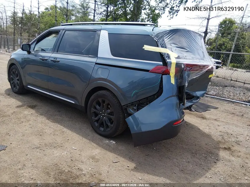 2024 Kia Carnival Mpv Sx Prestige VIN: KNDNE5H31R6329190 Lot: 45324829