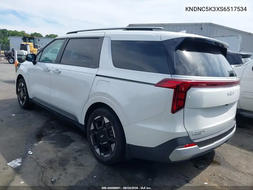 2025 Kia Carnival Mpv Ex VIN: KNDNC5K3XS6517534 Lot: 45466001