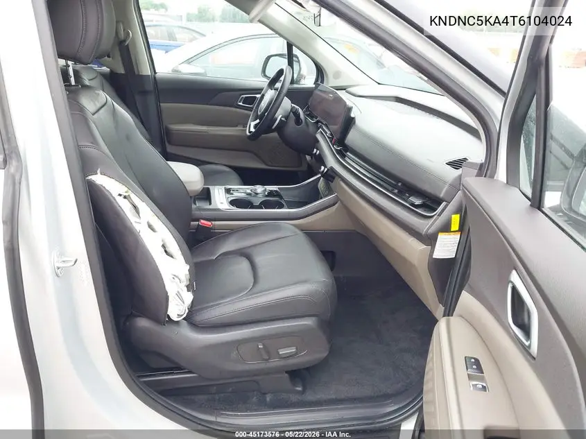 2026 Kia Carnival Mpv Hybrid Ex VIN: KNDNC5KA4T6104024 Lot: 45173576