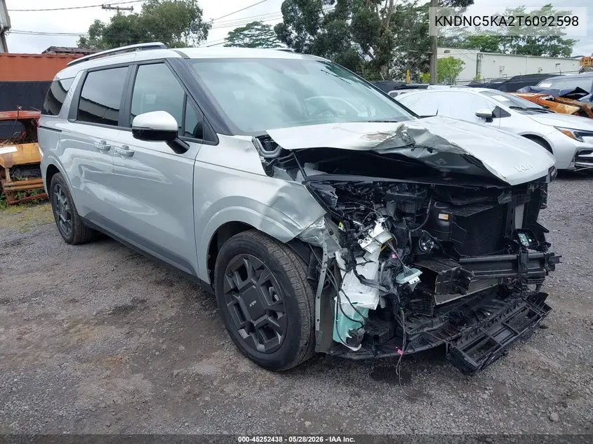 2026 Kia Carnival Mpv Hybrid Ex VIN: KNDNC5KA2T6092598 Lot: 45252438
