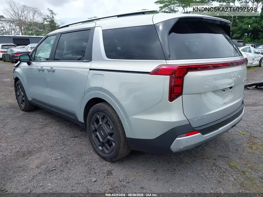 2026 Kia Carnival Mpv Hybrid Ex VIN: KNDNC5KA2T6092598 Lot: 45252438