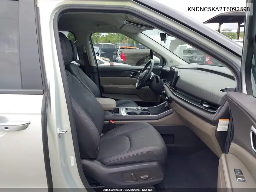 2026 Kia Carnival Mpv Hybrid Ex VIN: KNDNC5KA2T6092598 Lot: 45252438