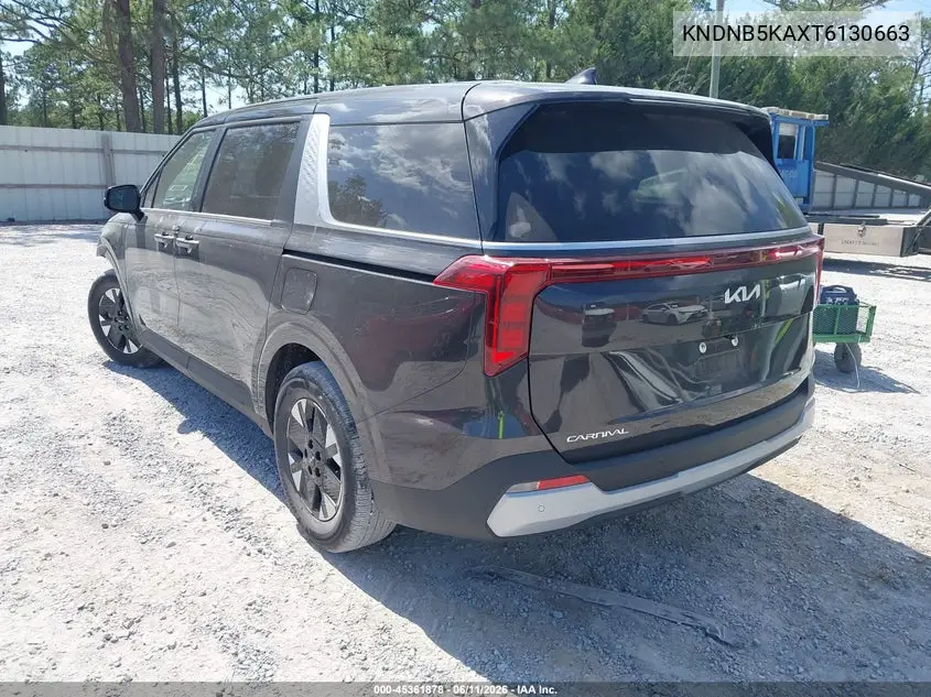 2026 Kia Carnival Mpv Hybrid Lxs VIN: KNDNB5KAXT6130663 Lot: 45361878