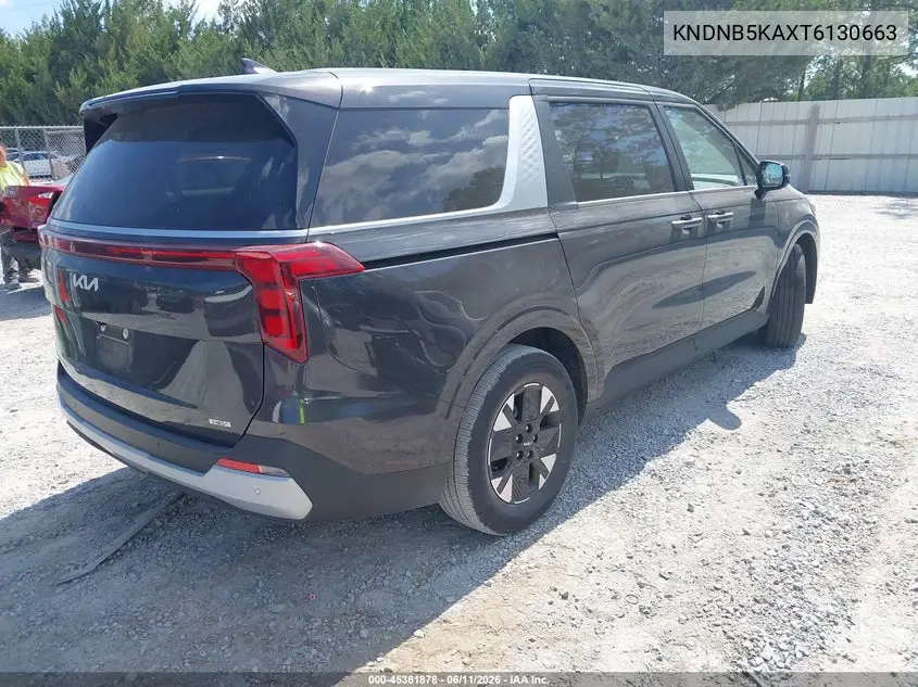 2026 Kia Carnival Mpv Hybrid Lxs VIN: KNDNB5KAXT6130663 Lot: 45361878