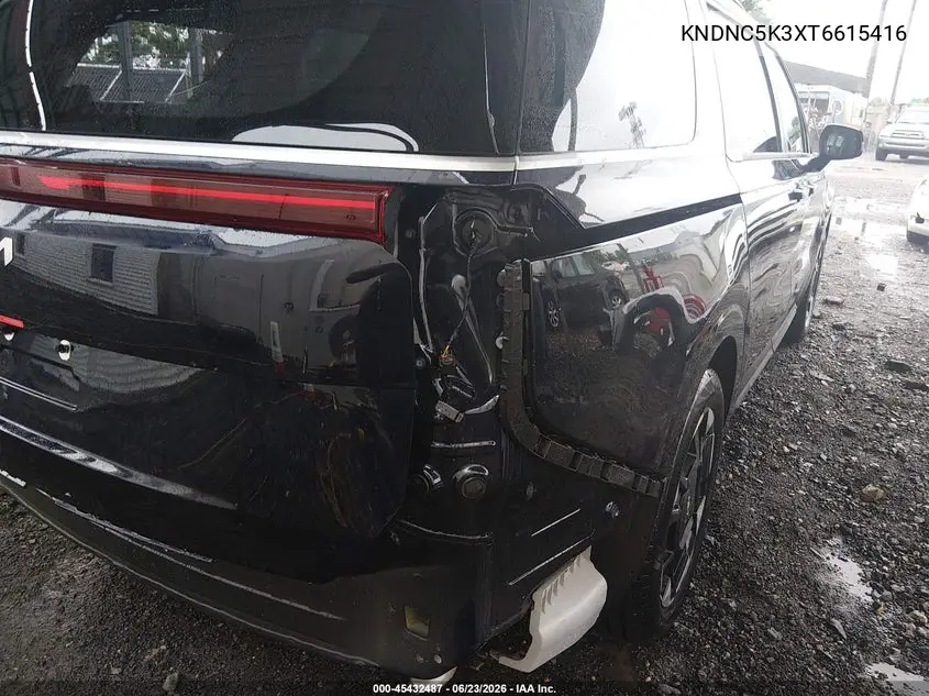 2026 Kia Carnival Mpv Ex VIN: KNDNC5K3XT6615416 Lot: 45432487
