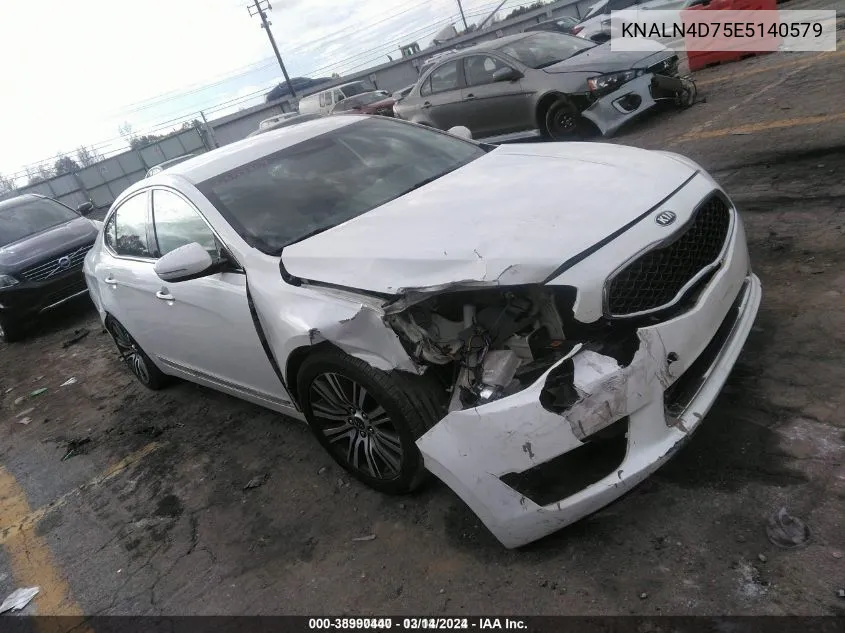 2014 Kia Cadenza Premium VIN: KNALN4D75E5140579 Lot: 38990440