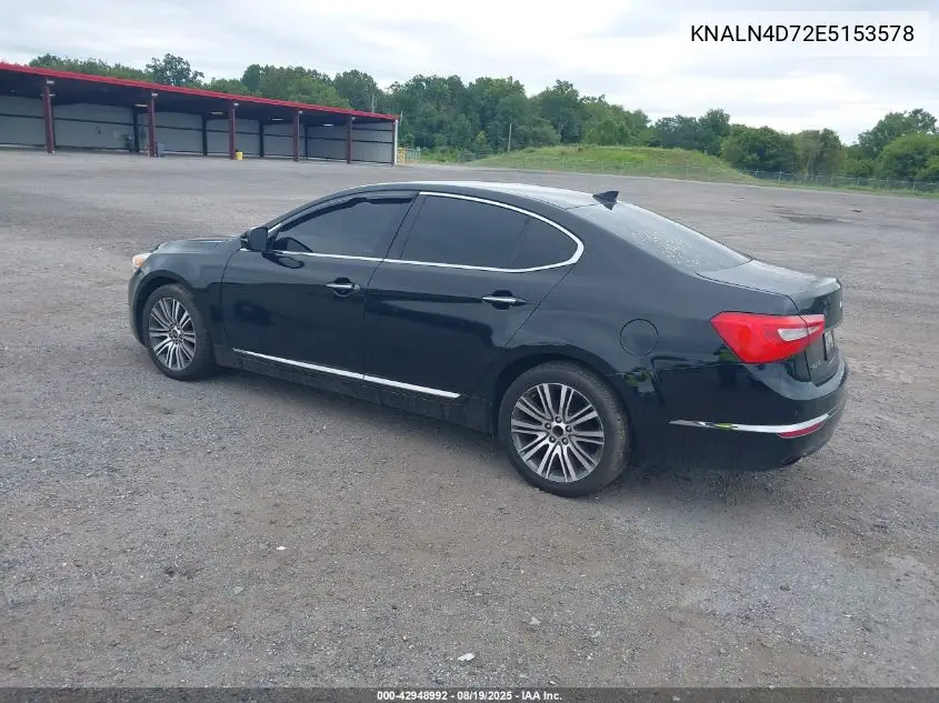 2014 Kia Cadenza Premium VIN: KNALN4D72E5153578 Lot: 42948992