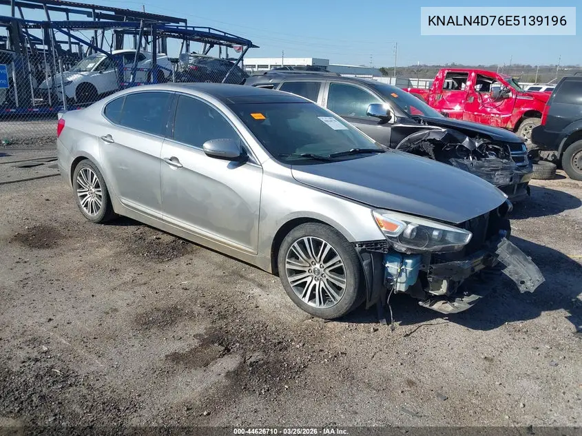 2014 Kia Cadenza Premium VIN: KNALN4D76E5139196 Lot: 44626710