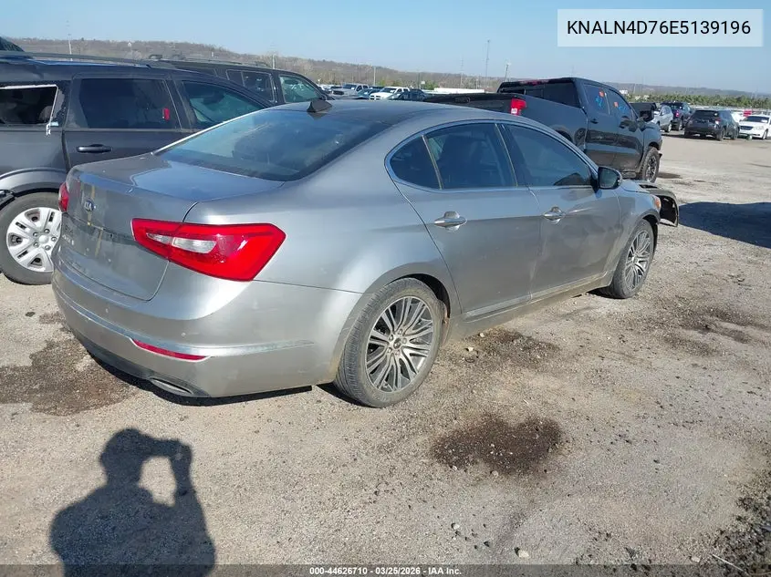 2014 Kia Cadenza Premium VIN: KNALN4D76E5139196 Lot: 44626710