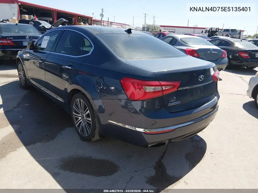 2014 Kia Cadenza Premium VIN: KNALN4D75E5135401 Lot: 44627810