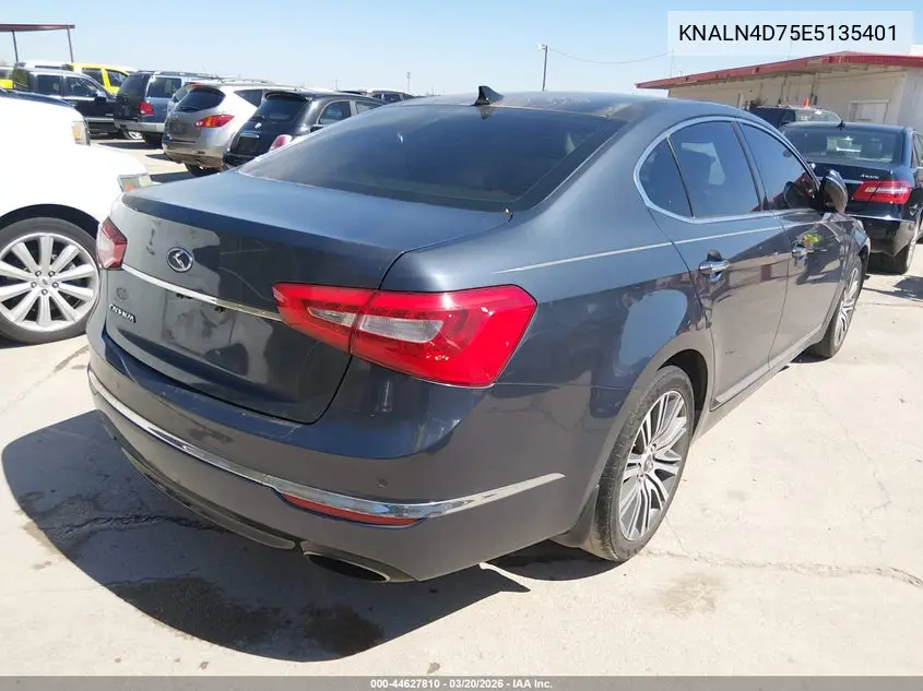 2014 Kia Cadenza Premium VIN: KNALN4D75E5135401 Lot: 44627810
