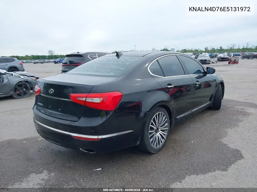 2014 Kia Cadenza Premium VIN: KNALN4D76E5131972 Lot: 44756676