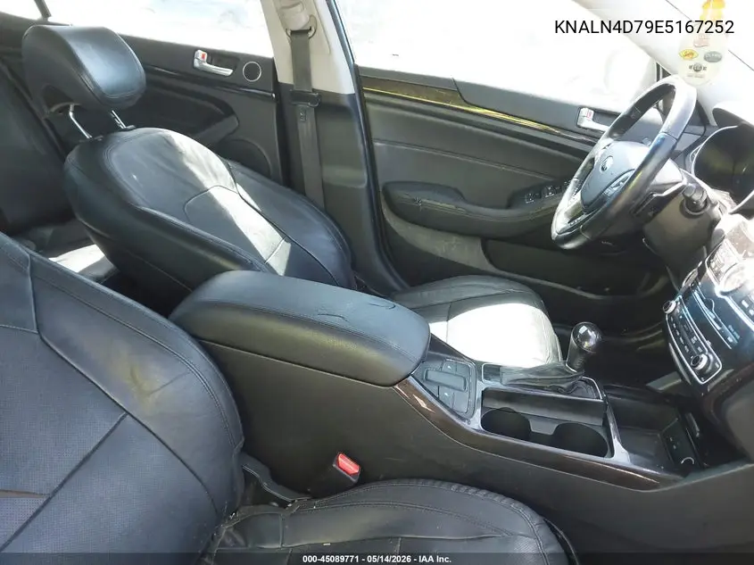 2014 Kia Cadenza Premium VIN: KNALN4D79E5167252 Lot: 45089771