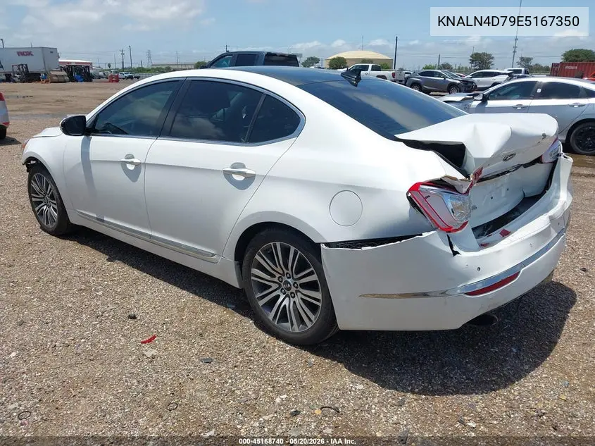 2014 Kia Cadenza Premium VIN: KNALN4D79E5167350 Lot: 45168740