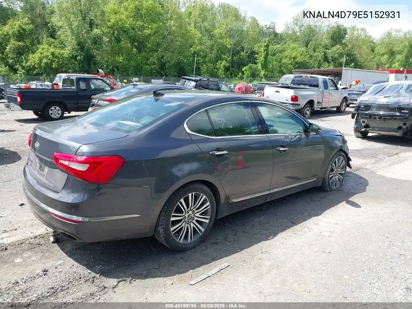 2014 Kia Cadenza Premium VIN: KNALN4D79E5152931 Lot: 45199755