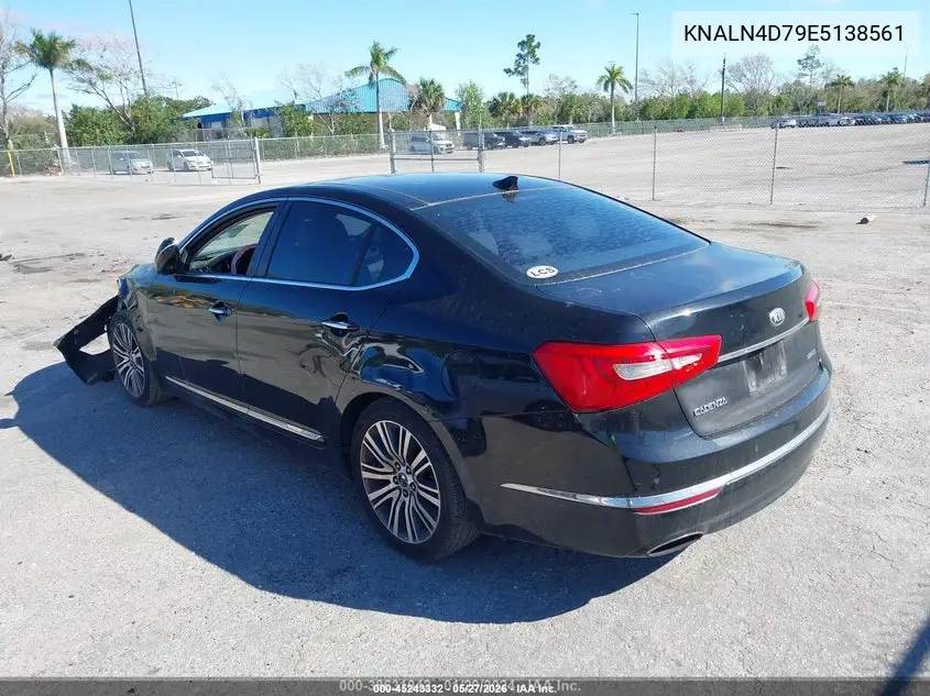 2014 Kia Cadenza Premium VIN: KNALN4D79E5138561 Lot: 45243332