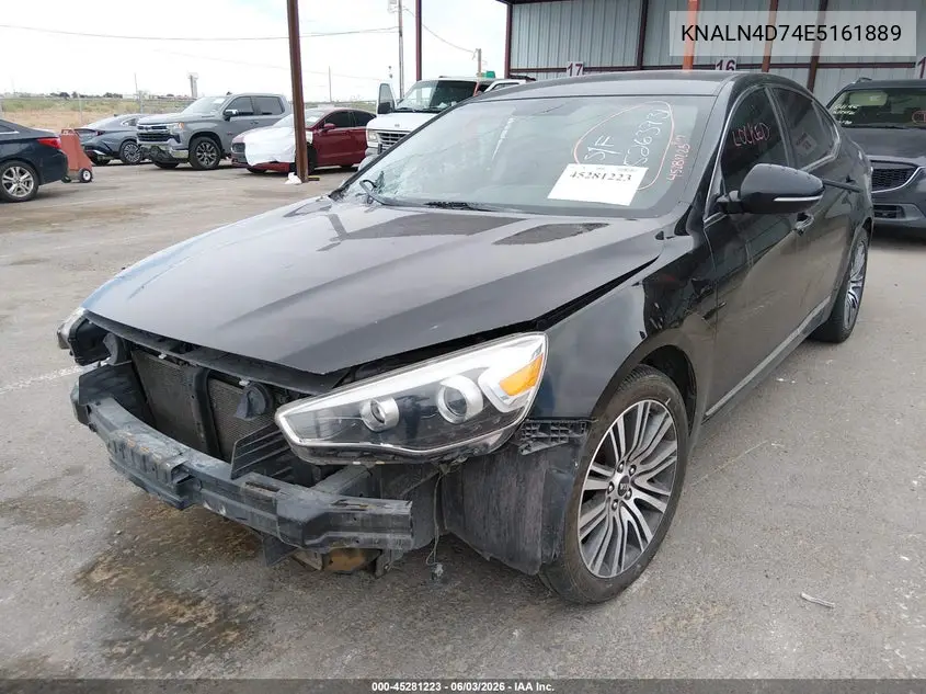 2014 Kia Cadenza Premium VIN: KNALN4D74E5161889 Lot: 45281223