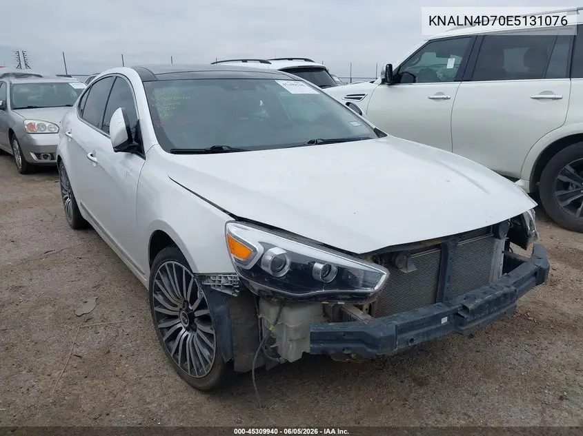 2014 Kia Cadenza Premium VIN: KNALN4D70E5131076 Lot: 45309940