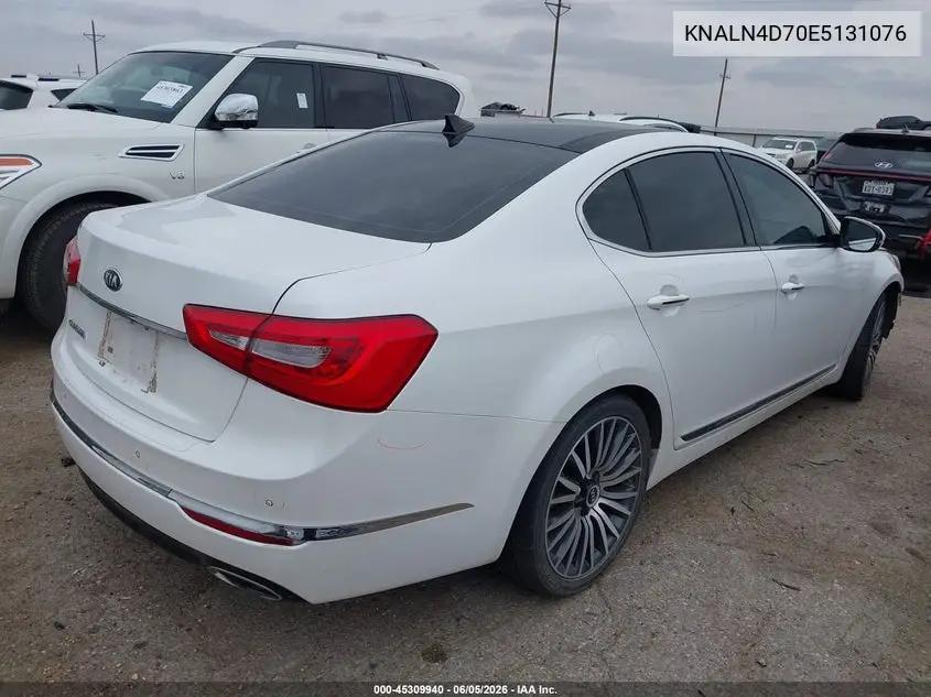 2014 Kia Cadenza Premium VIN: KNALN4D70E5131076 Lot: 45309940