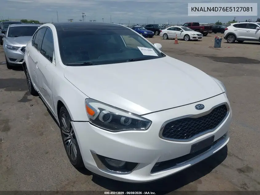 2014 Kia Cadenza Premium VIN: KNALN4D76E5127081 Lot: 45313609
