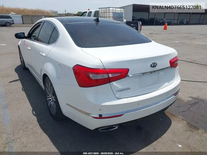 2014 Kia Cadenza Premium VIN: KNALN4D76E5127081 Lot: 45313609