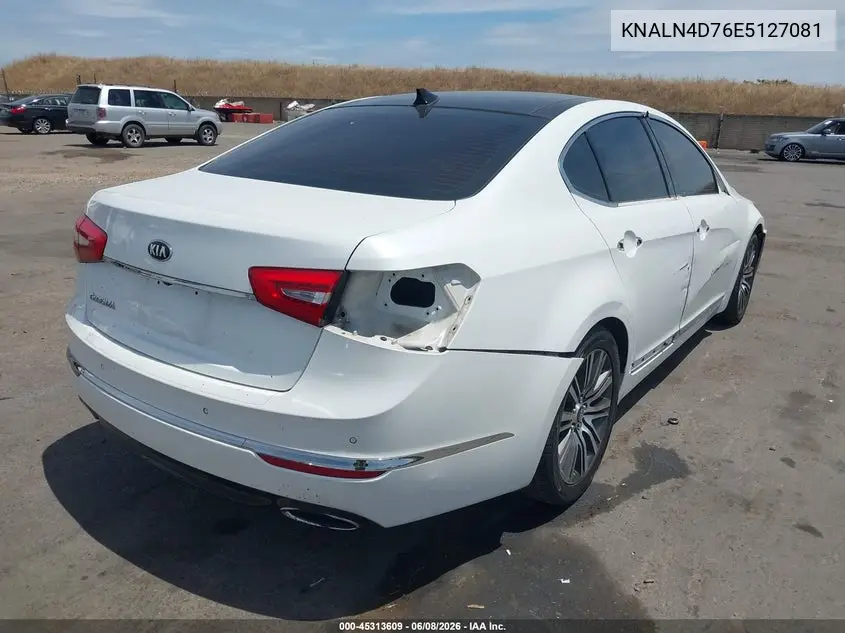 2014 Kia Cadenza Premium VIN: KNALN4D76E5127081 Lot: 45313609