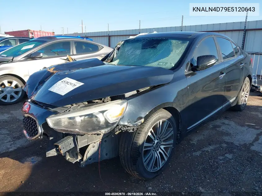 2014 Kia Cadenza Premium VIN: KNALN4D79E5120643 Lot: 45382970