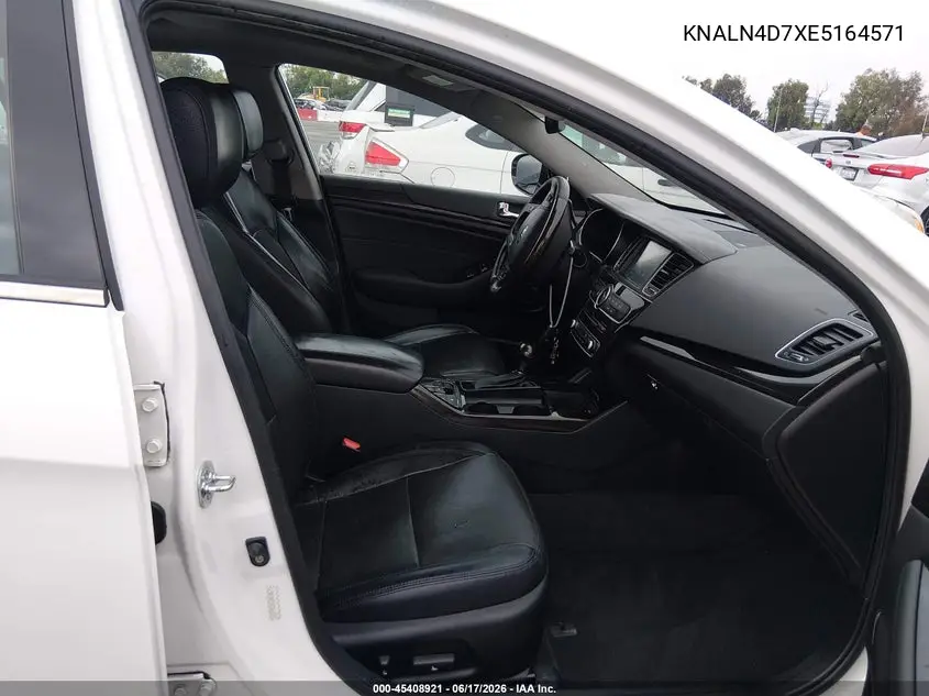 2014 Kia Cadenza Limited VIN: KNALN4D7XE5164571 Lot: 45408921