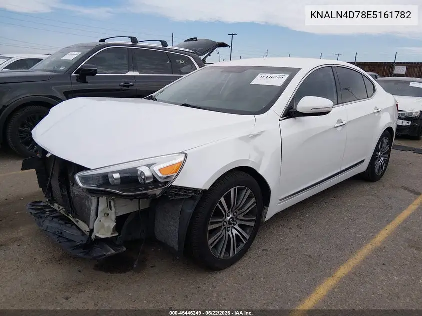 2014 Kia Cadenza Premium VIN: KNALN4D78E5161782 Lot: 45446249