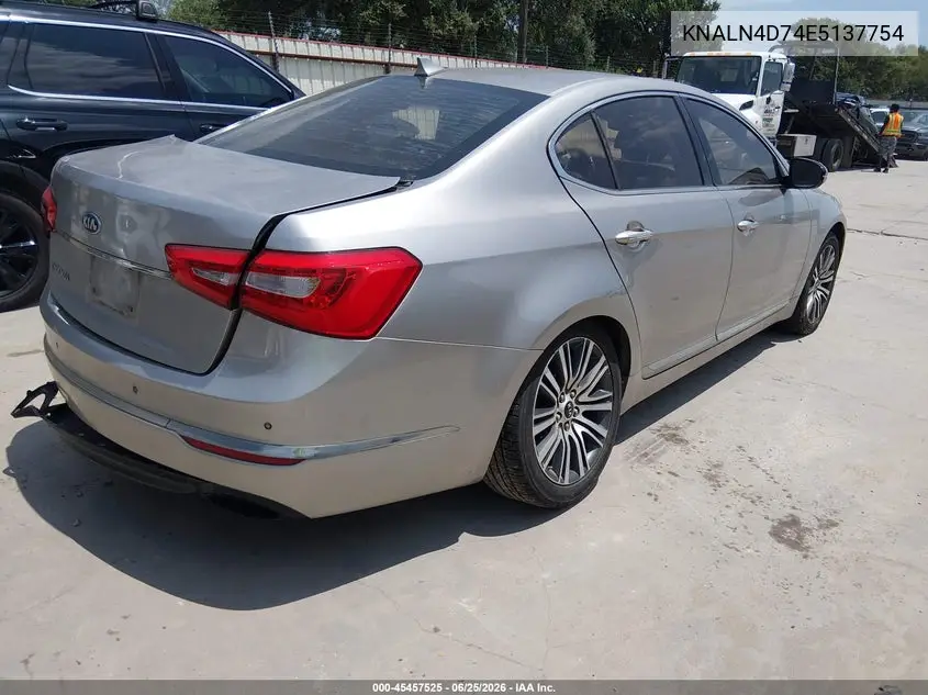 2014 Kia Cadenza Premium VIN: KNALN4D74E5137754 Lot: 45457525