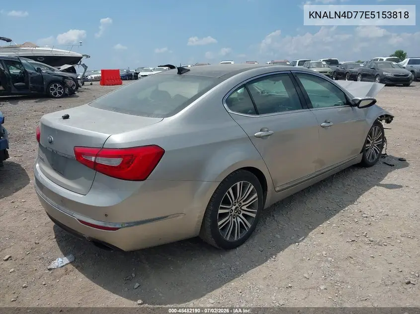 2014 Kia Cadenza Premium VIN: KNALN4D77E5153818 Lot: 45482190