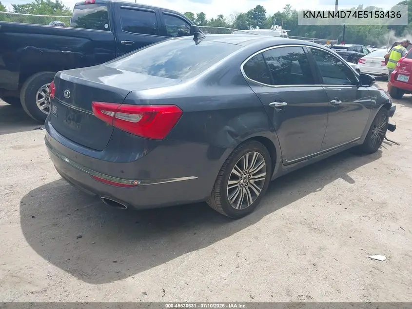 2014 Kia Cadenza Premium VIN: KNALN4D74E5153436 Lot: 45530631