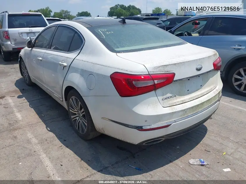 2014 Kia Cadenza Premium VIN: KNALN4D76E5121586 Lot: 45548011