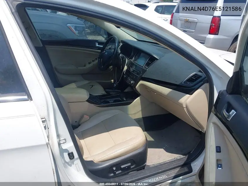 2014 Kia Cadenza Premium VIN: KNALN4D76E5121586 Lot: 45548011
