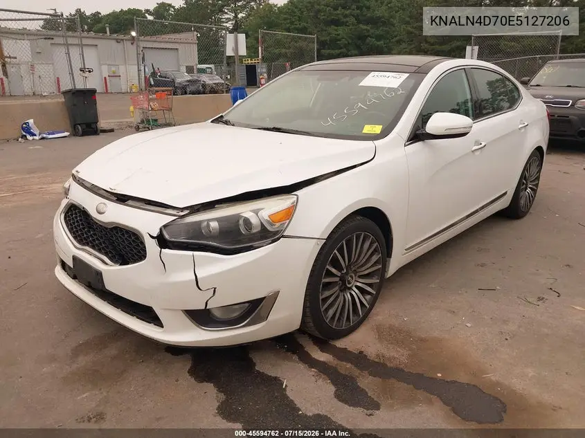 2014 Kia Cadenza Premium VIN: KNALN4D70E5127206 Lot: 45594762