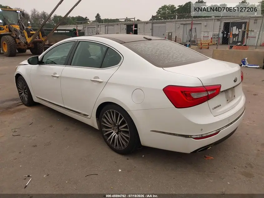 2014 Kia Cadenza Premium VIN: KNALN4D70E5127206 Lot: 45594762