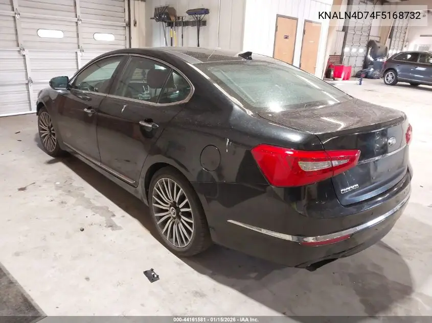 2015 Kia Cadenza Premium VIN: KNALN4D74F5168732 Lot: 44161581