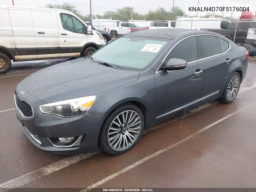 2015 Kia Cadenza Premium VIN: KNALN4D70F5176004 Lot: 44625376