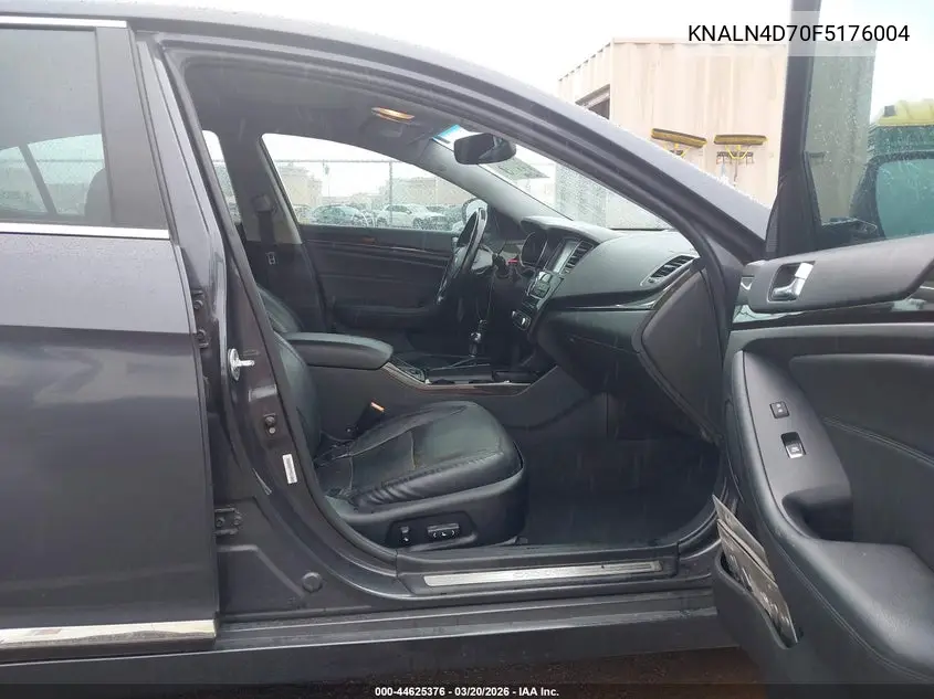 2015 Kia Cadenza Premium VIN: KNALN4D70F5176004 Lot: 44625376