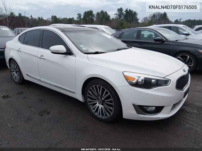 2015 Kia Cadenza Premium VIN: KNALN4D70F5176505 Lot: 44742674