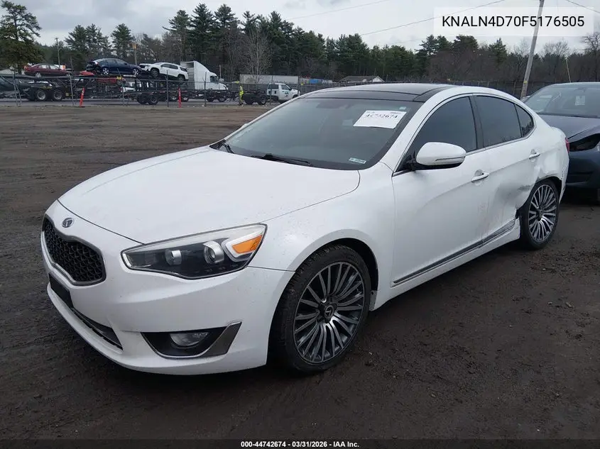 2015 Kia Cadenza Premium VIN: KNALN4D70F5176505 Lot: 44742674