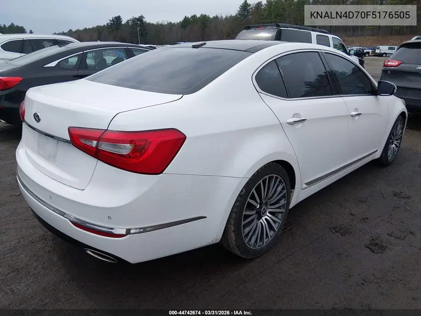 2015 Kia Cadenza Premium VIN: KNALN4D70F5176505 Lot: 44742674
