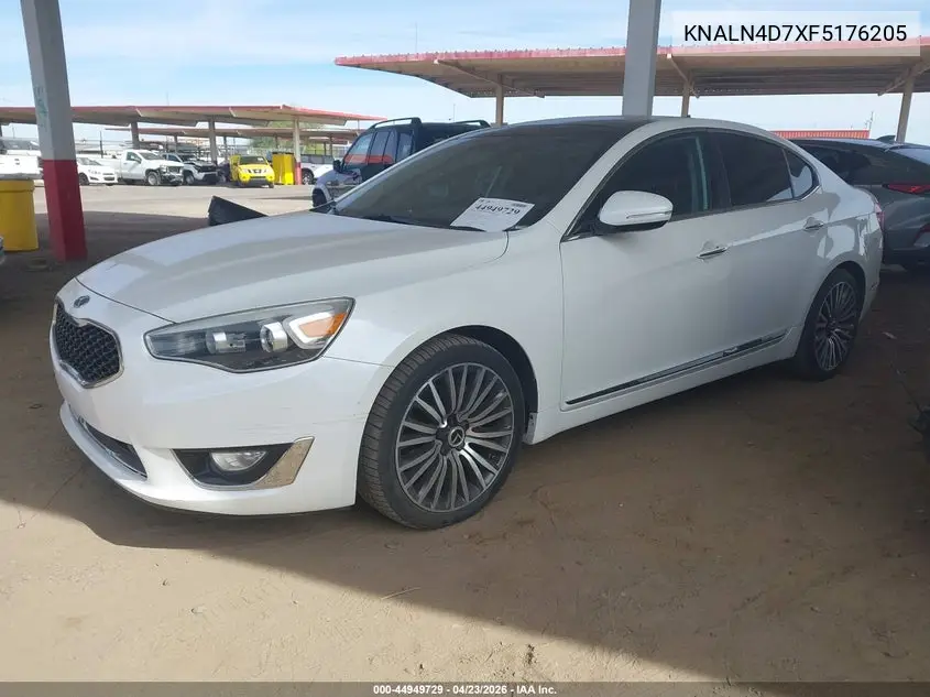 2015 Kia Cadenza Premium VIN: KNALN4D7XF5176205 Lot: 44949729