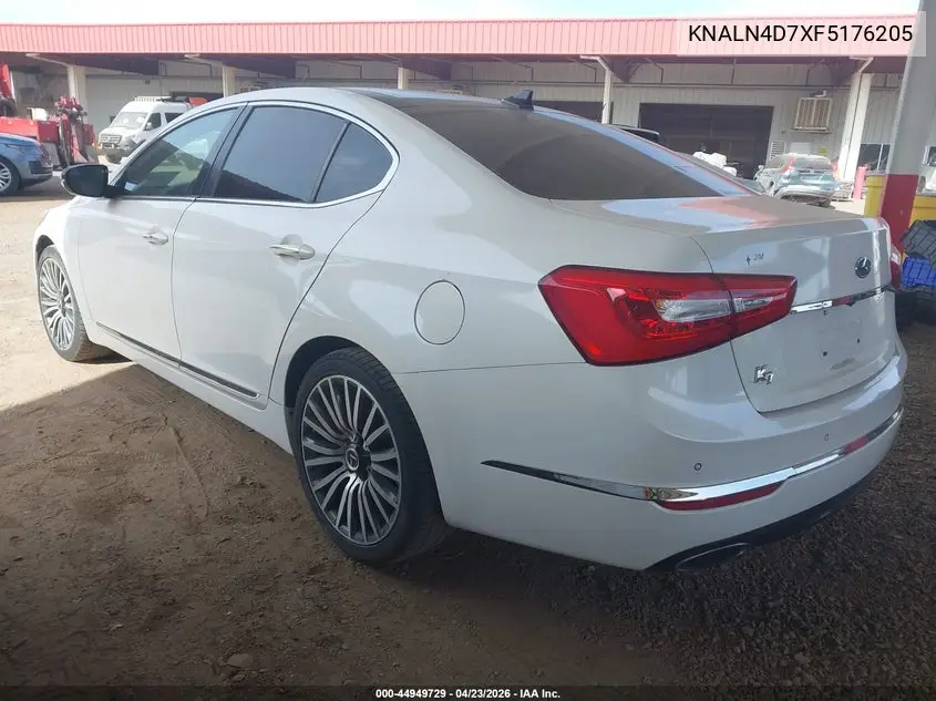 2015 Kia Cadenza Premium VIN: KNALN4D7XF5176205 Lot: 44949729