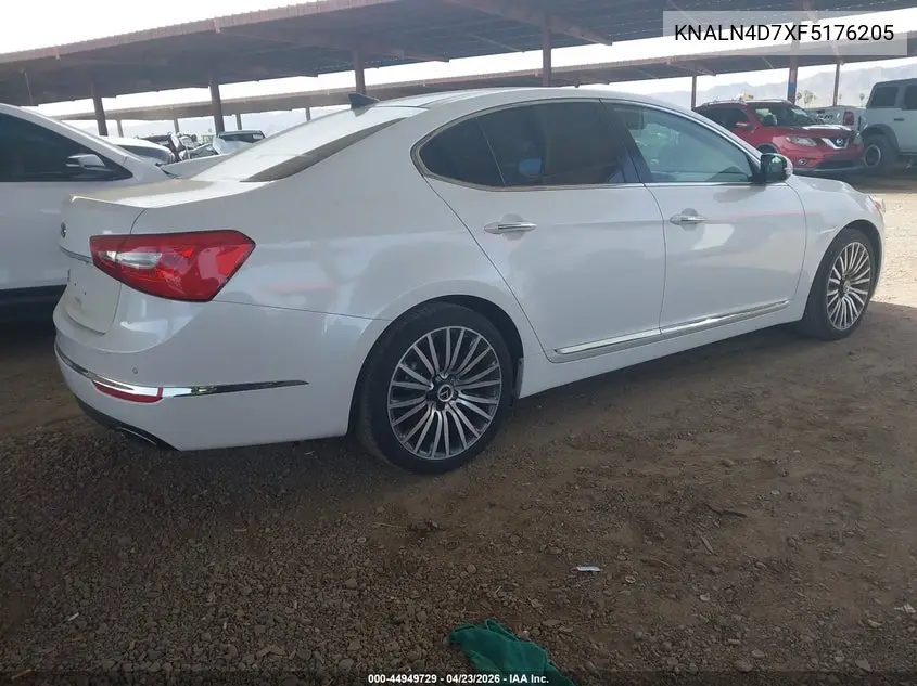 2015 Kia Cadenza Premium VIN: KNALN4D7XF5176205 Lot: 44949729