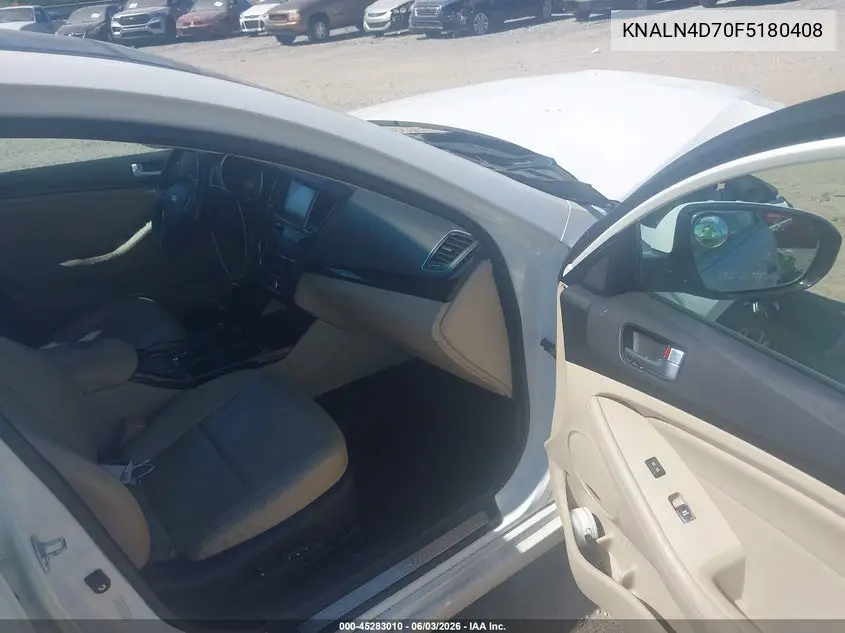 2015 Kia Cadenza Premium VIN: KNALN4D70F5180408 Lot: 45283010