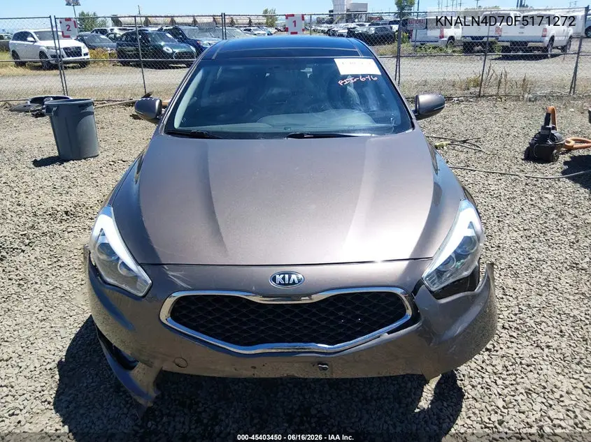 2015 Kia Cadenza Premium VIN: KNALN4D70F5171272 Lot: 45403450