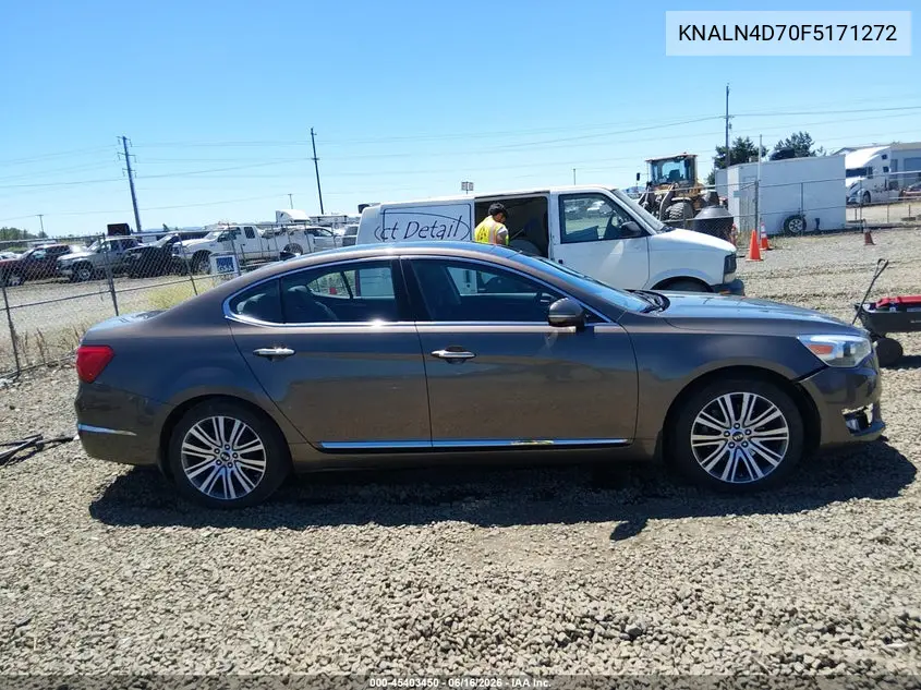 2015 Kia Cadenza Premium VIN: KNALN4D70F5171272 Lot: 45403450