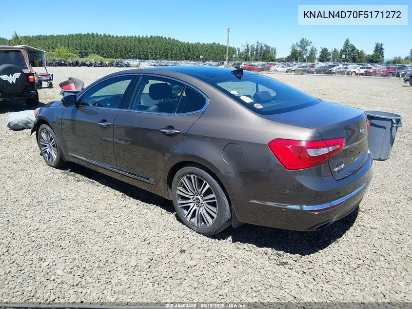 2015 Kia Cadenza Premium VIN: KNALN4D70F5171272 Lot: 45403450