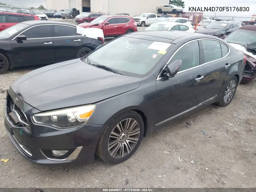 2015 Kia Cadenza Premium VIN: KNALN4D70F5176830 Lot: 45545677